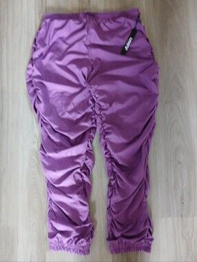 Love 83 Lavender Purple Ruched Joggers for Kids
